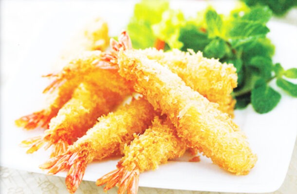 Tôm tẩm bộ chiên giòn