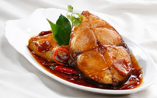 cá thu kho