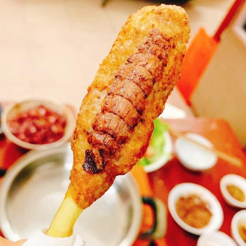 chả bề bề tôm xả