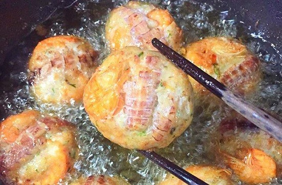 chả bề bề tôm xả