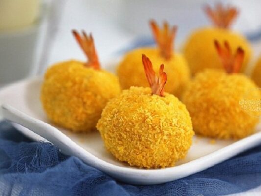 chả tôm xù tròn 1