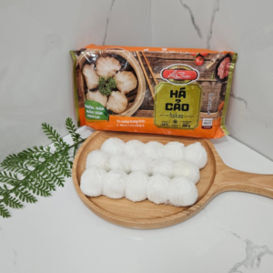 há cảo nhân thịt